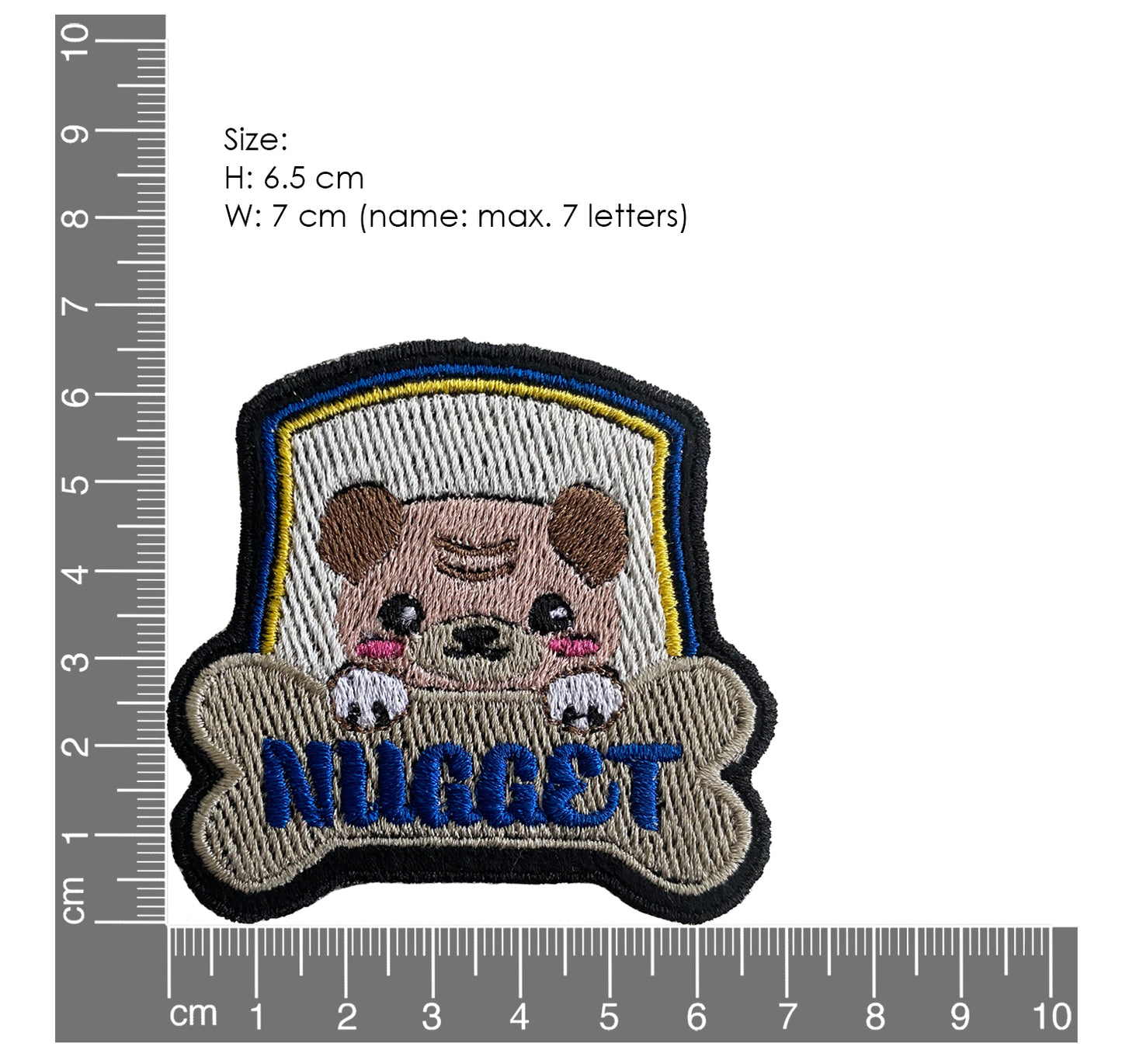 Bulldog name patch