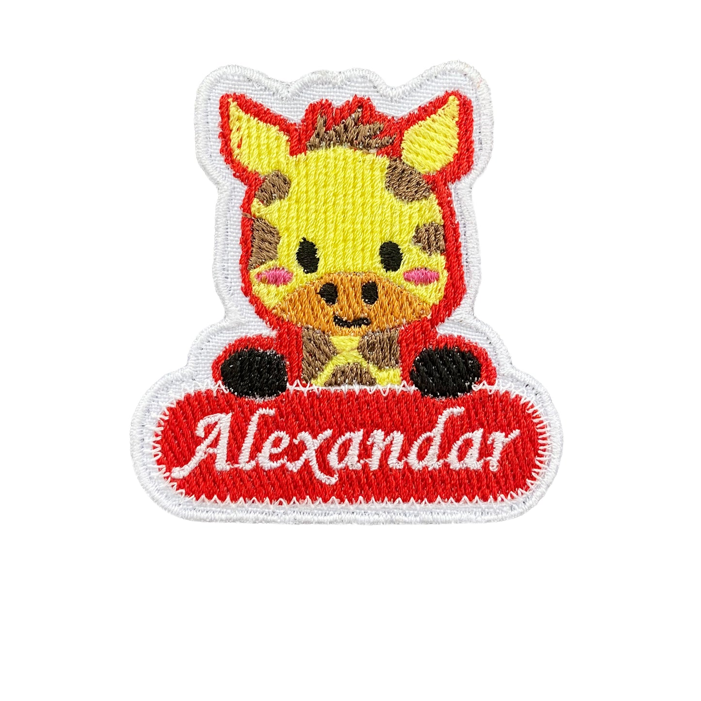 Giraffe name patch