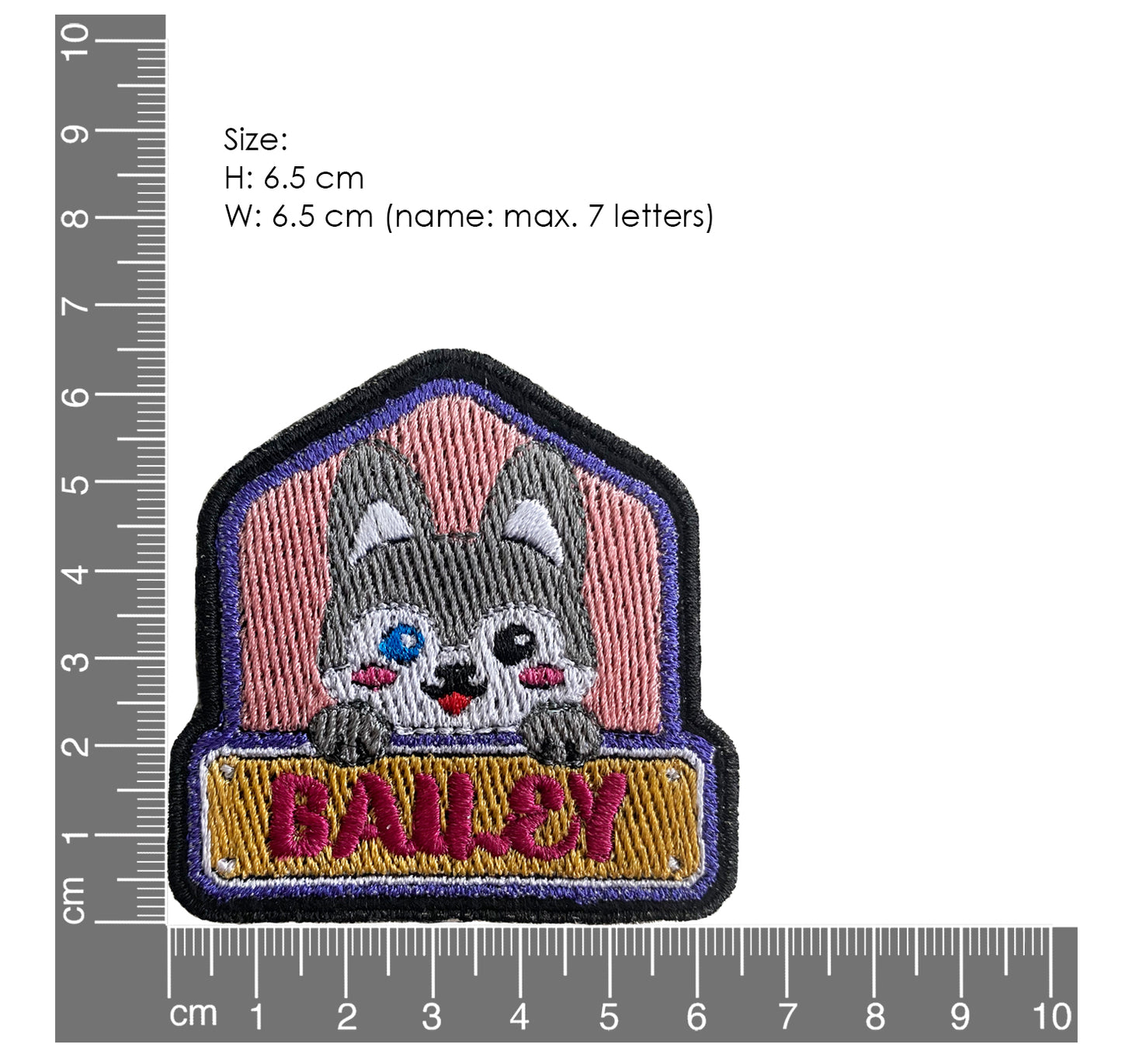 Husky name patch