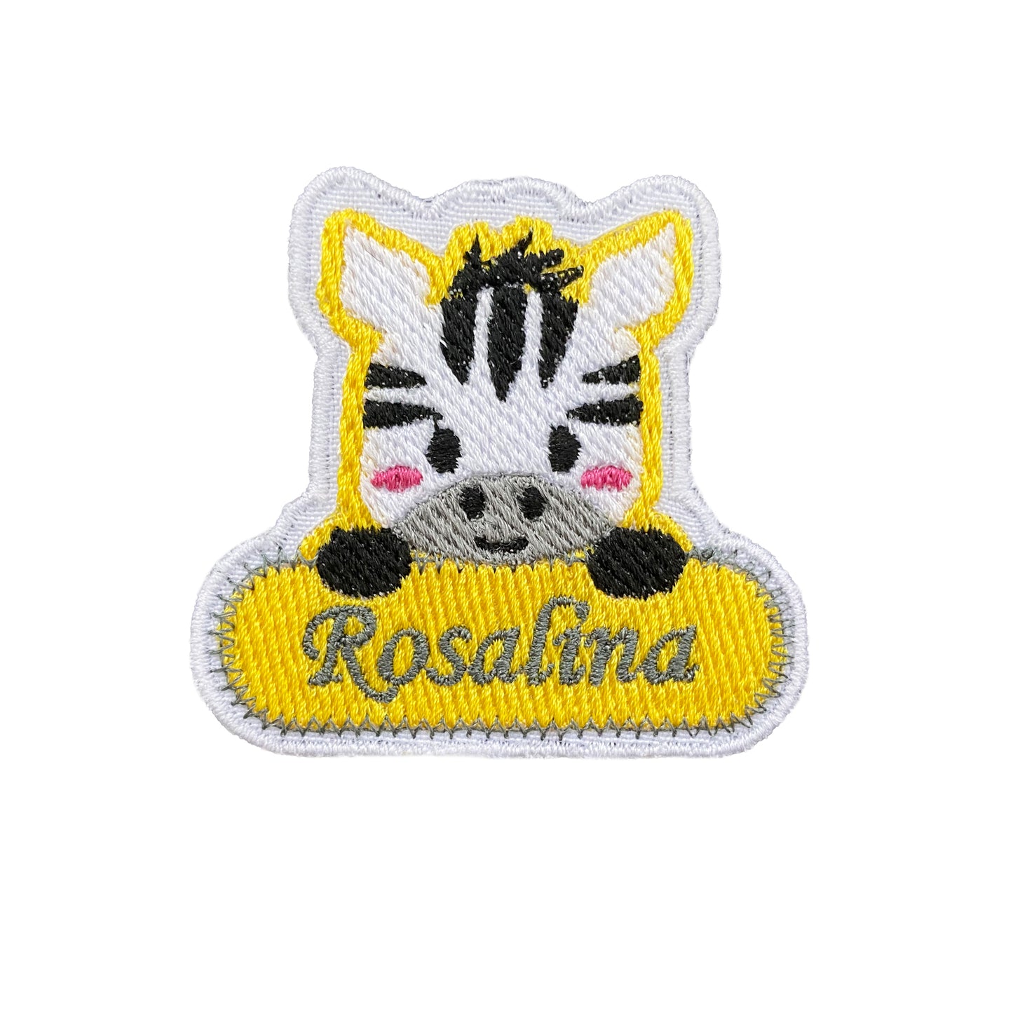 Zebra name patch