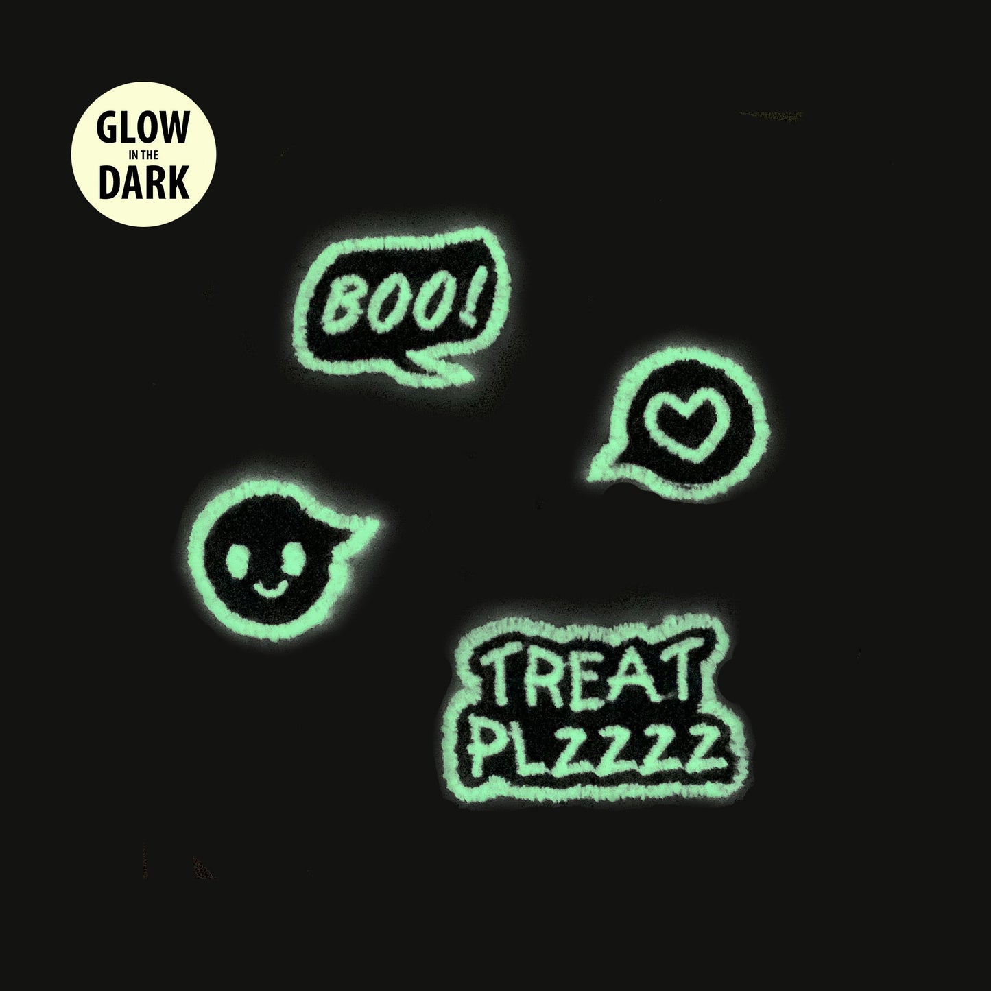 Spooky Patch Set (Glow in the dark)