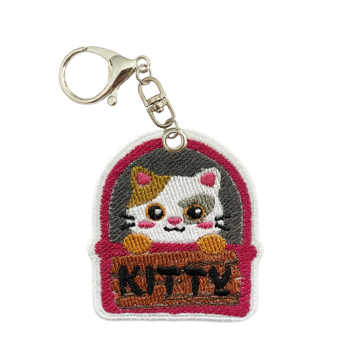 Japanese Bobtail name patch (Dark Yellow & White)