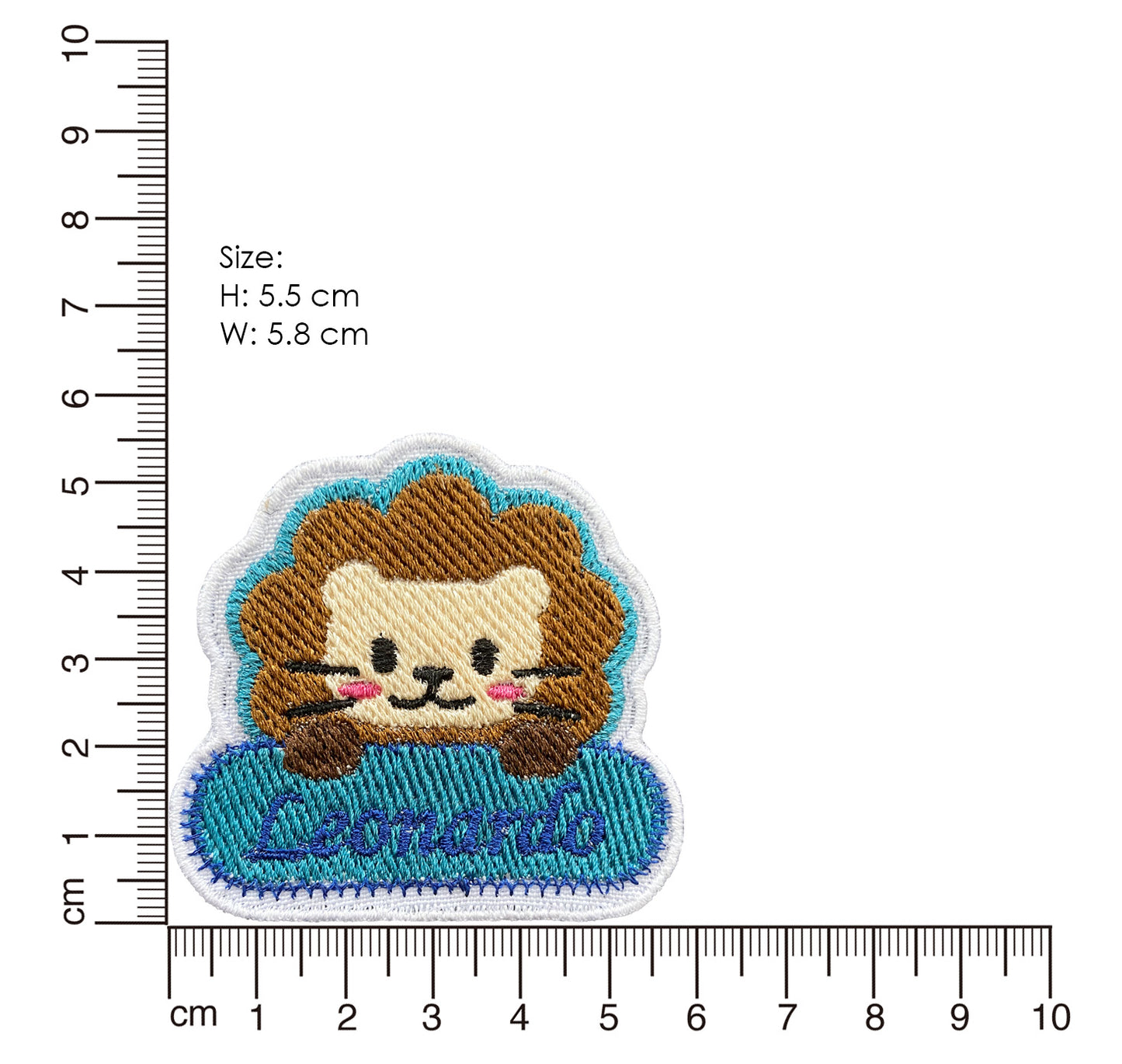 Lion name patch