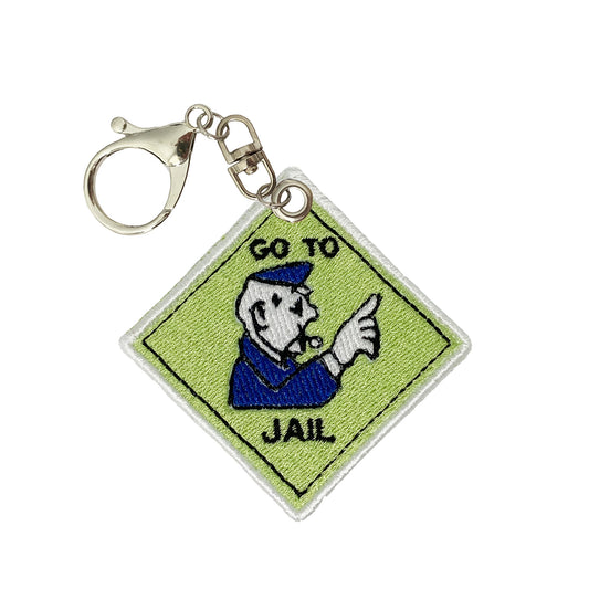 Monopoly- Go to Jail keychain