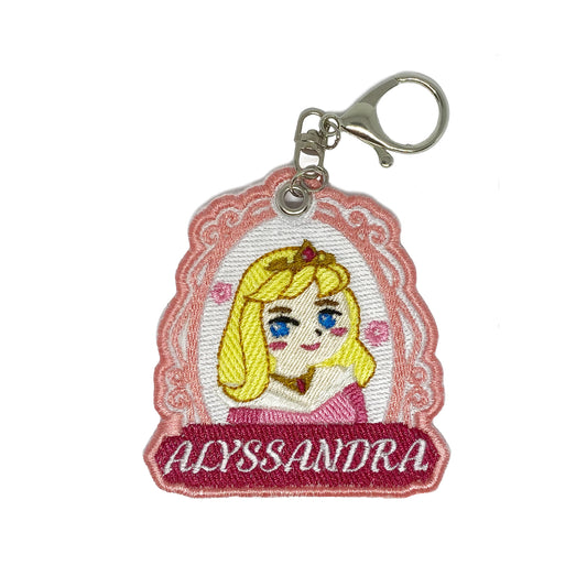 Sleeping Beauty keychain