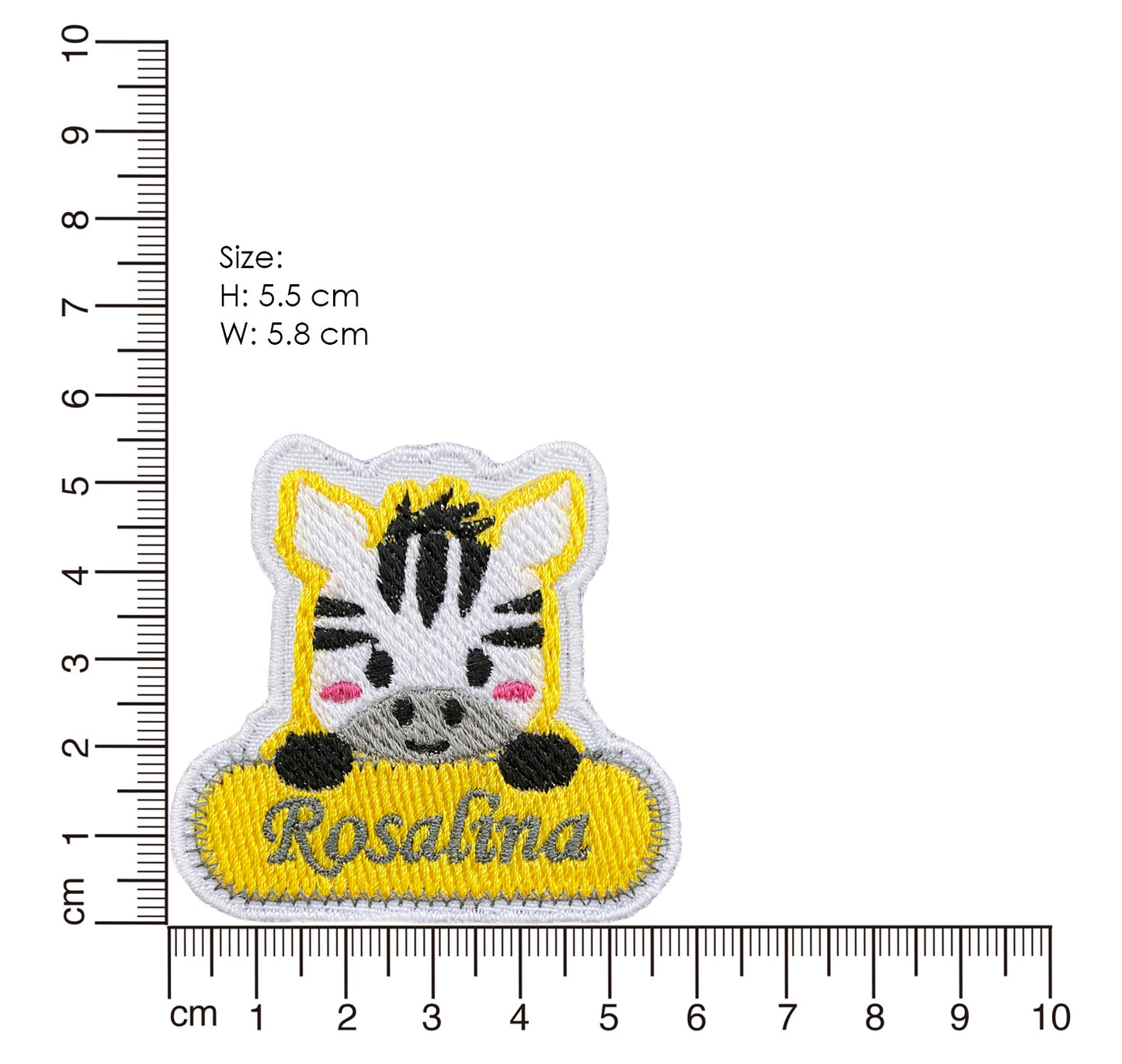 Zebra name patch